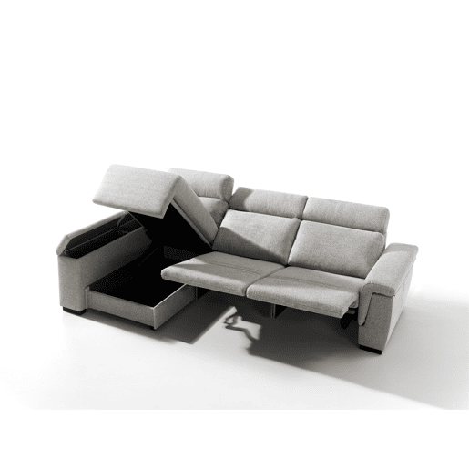 Chaise longue esquerda ADRIA relax elétrico cor branco Chaise longue esquerda ADRIA relax elétrico cor branco