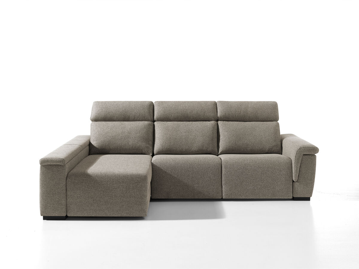 Chaise longue izquierda relax eléctrico adria ii color visón
