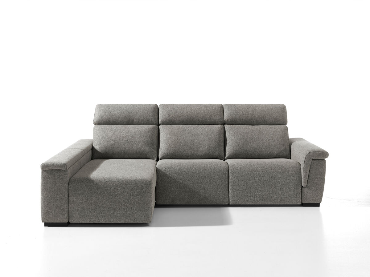 Chaise longue izquierda relax eléctrico adria ii color gris