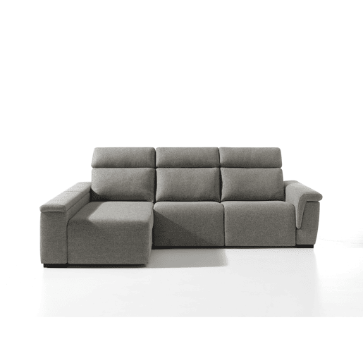 Chaise longue esquerda ADRIA relax elétrico cor cinza