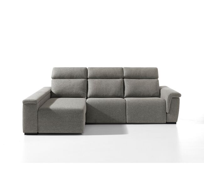 Chaise longue izquierda relax eléctrico adria ii color gris
