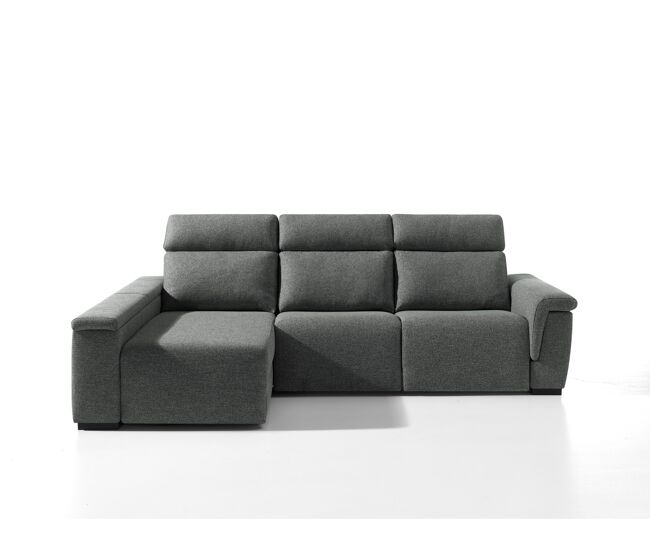 Chaise longue izquierda relax eléctrico adria ii color gris oscuro