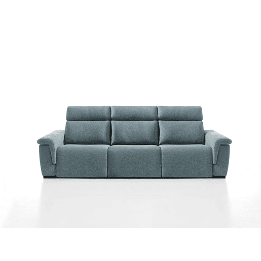 Sofá 4 lugares relax elétrico ADRIA II cor azul