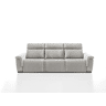 Sofá 4 lugares relax elétrico ADRIA II cor branco