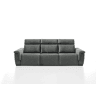 Sofá 4 lugares relax elétrico ADRIA II cor cinza escuro