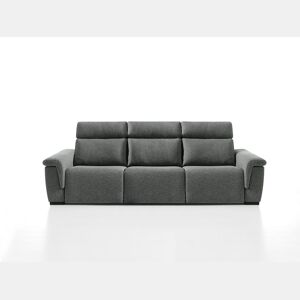 Sofá 4 lugares relax elétrico ADRIA II cor cinza escuro