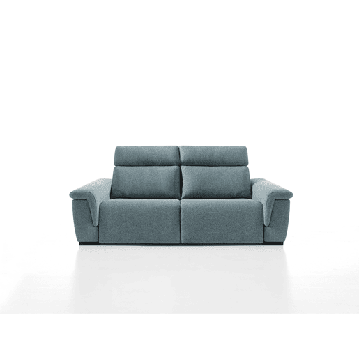 Sofá 3 lugares XL relax elétrico ADRIA II cor azul