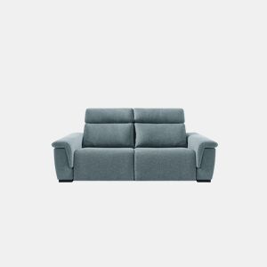 Sofá 3 lugares XL relax elétrico ADRIA II cor azul