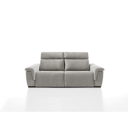 Sofá 3 lugares XL relax elétrico ADRIA II cor cinza claro