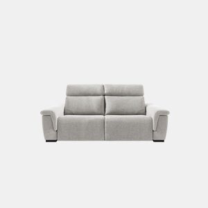 Sofá 3 lugares XL relax elétrico ADRIA II cor branco