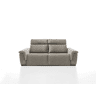 Sofá 3 lugares XL relax elétrico ADRIA II cor vison