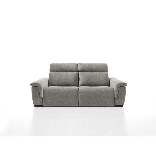 Sofá 3 lugares XL relax elétrico ADRIA II cor cinza