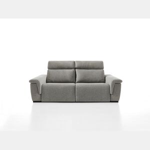 Sofá 3 lugares XL relax elétrico ADRIA II cor cinza