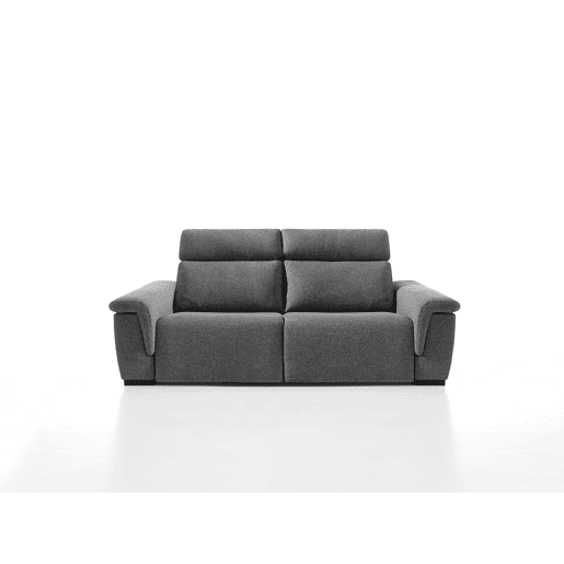 Sofá 3 lugares XL relax elétrico ADRIA II cor cinza escuro