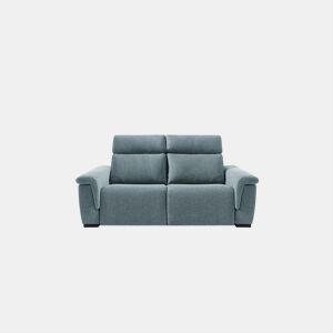 Sofá 3 lugares L relax elétrico ADRIA II cor azul