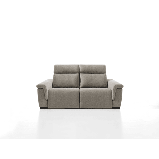 Sofá 3 lugares L relax elétrico ADRIA II cor vison