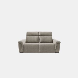 Sofá 3 lugares L relax elétrico ADRIA II cor vison