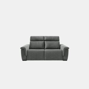 Sofá 3 lugares L relax elétrico ADRIA II cor cinza escuro