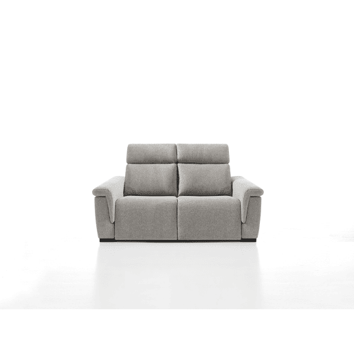 Sofá 3 lugares relax elétrico ADRIA II cor cinza claro