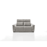 Sofá 3 lugares relax elétrico ADRIA II cor cinza claro