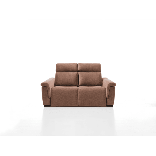 Sofá 3 lugares relax elétrico ADRIA II cor terracota