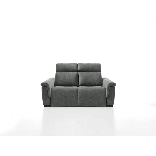 Sofá 3 lugares relax elétrico ADRIA II cor cinza escuro