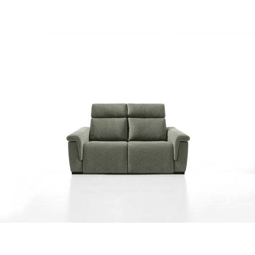 Sofá 3 lugares relax elétrico ADRIA II cor verde