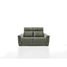 Sofá 3 lugares relax elétrico ADRIA II cor verde