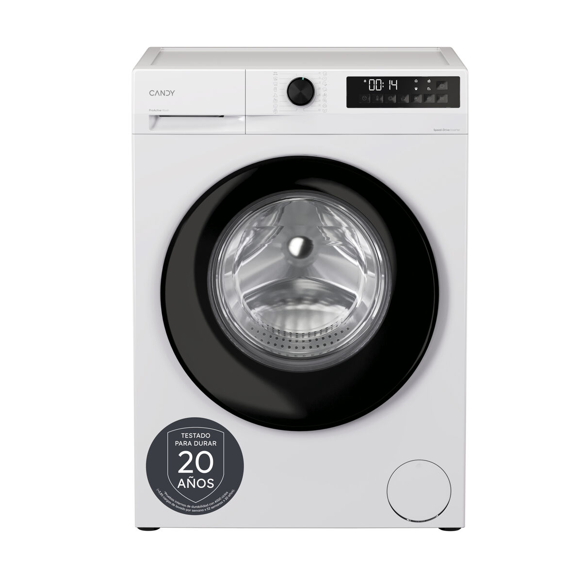 Lavadora carga frontal CANDY GD 48SB6-S 8 kg 1400 RPM