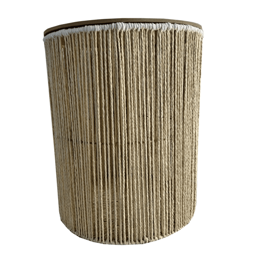 Cesto fibra vegetal DEVA L 45x38x38cm Cesto fibra vegetal DEVA L 45x38x38cm