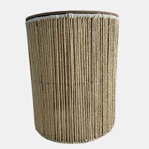 Cesto fibra vegetal DEVA L 45x38x38cm