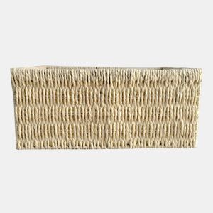 Cesto fibra vegetal HANA L 18x40,5x29cm