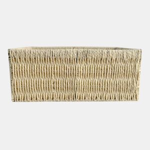Cesto fibra vegetal HANA M 15x36x24cm
