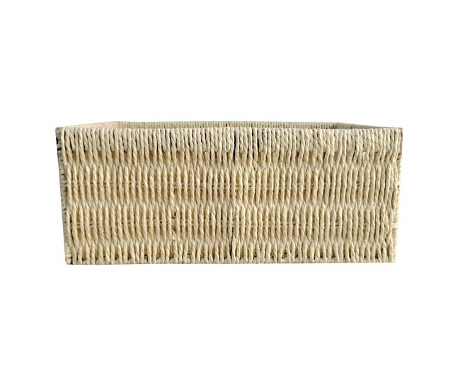 Cesta fibra vegetal hana m 15x36x24cm