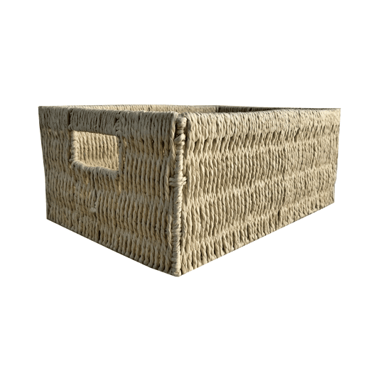 Cesto fibra vegetal HANA M 15x36x24cm Cesto fibra vegetal HANA M 15x36x24cm