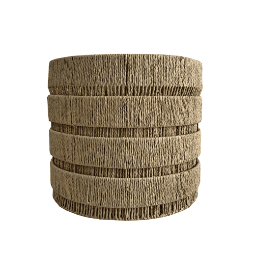 Cesto fibra vegetal KAIA L 33x38x38cm