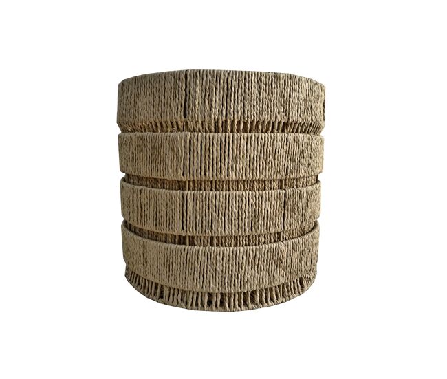 Cesta fibra vegetal kaia m 30x33x33cm