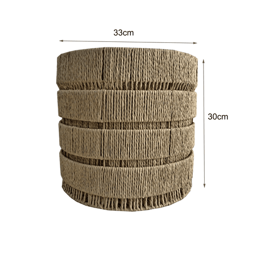Cesto fibra vegetal KAIA M 30x33x33cm Cesto fibra vegetal KAIA M 30x33x33cm