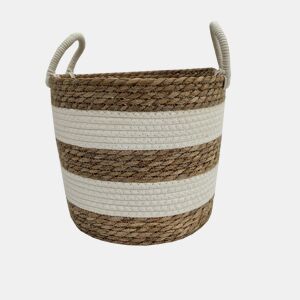 Cesto fibra vegetal EIDER M 33x29x29cm