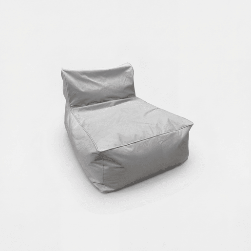 Puff para interior e exterior SOFA 67x70x110cm cor cinza