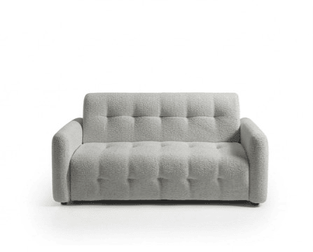 Sofá cama de 3 lugares NEO cor cinza claro Sofá cama de 3 lugares NEO cor cinza claro