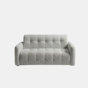 Sofá cama de 3 lugares NEO cor cinza claro