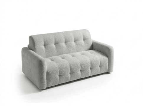 Sofá cama de 3 lugares NEO cor cinza claro Sofá cama de 3 lugares NEO cor cinza claro