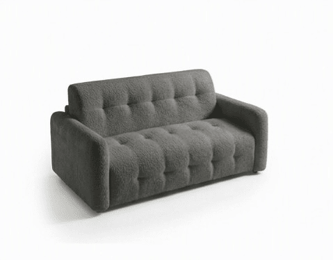 Sofá cama de 3 lugares NEO cor cinza escuro Sofá cama de 3 lugares NEO cor cinza escuro