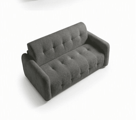 Sofá cama de 3 lugares NEO cor cinza escuro Sofá cama de 3 lugares NEO cor cinza escuro