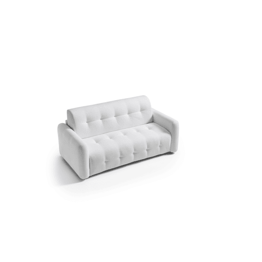 Sofá cama de 2 lugares NEO cor branco