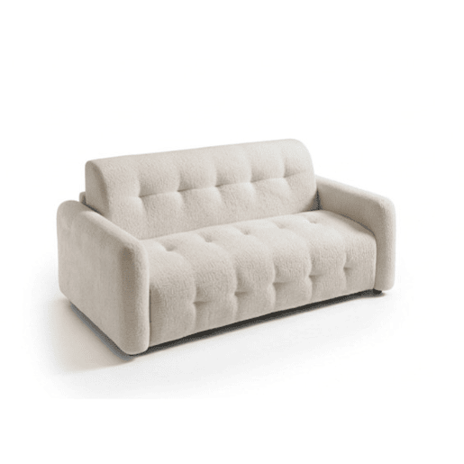 Sofá cama de 2 lugares NEO cor bege