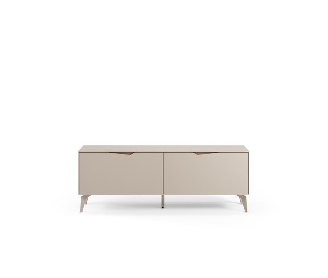 Mueble TV 150cm 2 puertas crema DIZAN