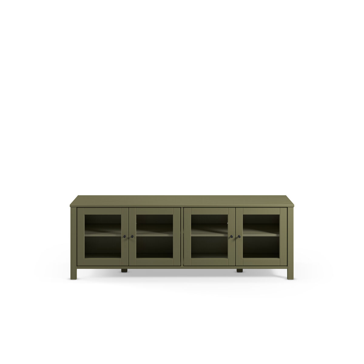 Mueble tv 150cm 4 puertas verde sirio