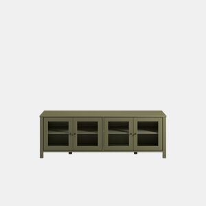 Móvel de TV SIRIO 150cm 4 portas cor verde